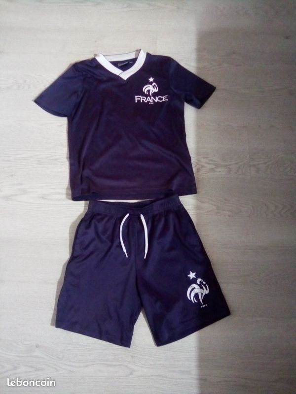 Maillot de foot équipe de france 10 ans (image 1)