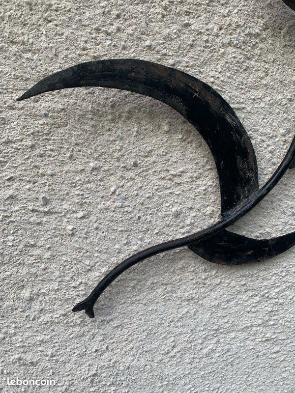 Fleur en fer forgé (image 9)