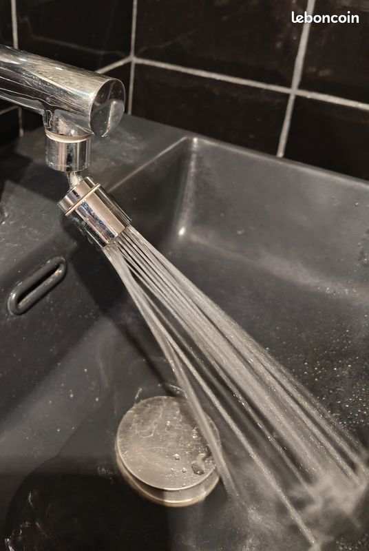 Embout de robinet rotatif 2 jets différents économiseur d'eau (image 6)