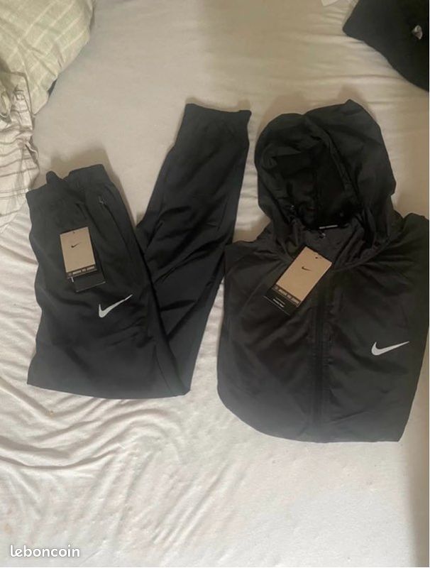 Ensemble Nike Running Miller noir (image 1)