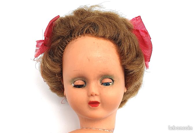 POUPÉE ANCIENNE MARQUE Gégé 60 Cm Modèle Caroline Année 1969 EUR 35,00