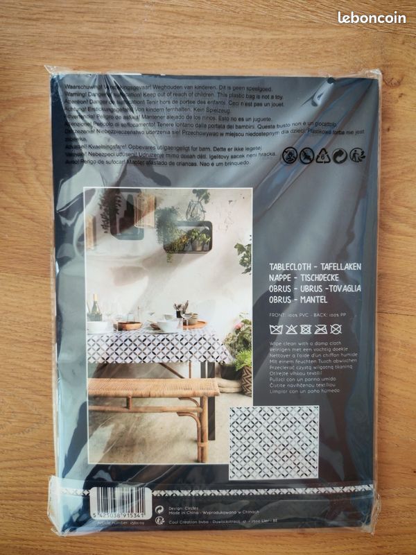 Nappe lavable 140x250 (image 2)