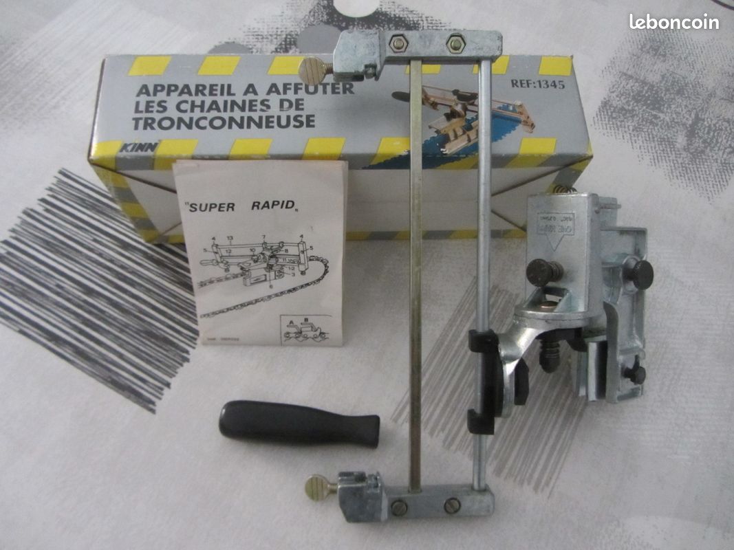 Appareil affûter chaînes tronçonneuse (image 1)