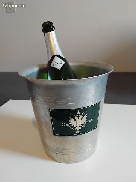Seau à Champagne Canard Duchène – Vert, Style Contemporain, Occasion