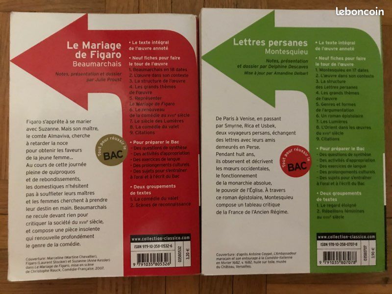 Deux livres classicolycée (image 2)