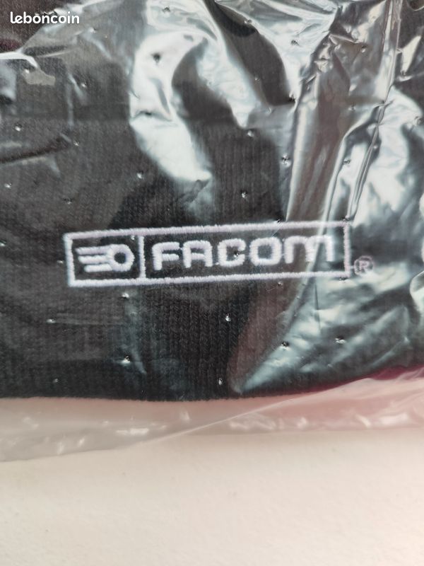 Bonnet de travail noir | Vêtements Facom Workwear