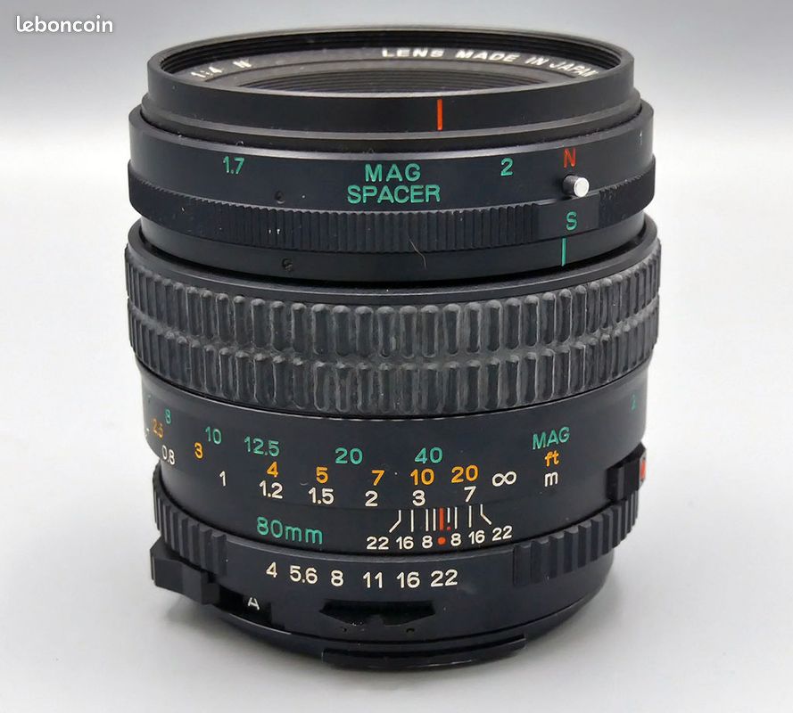 MAMIYA 645 Pro TL - Kit 80/2.8 - 45/2.8 - 80/4 Macro - Dos Polaroid (image 12)
