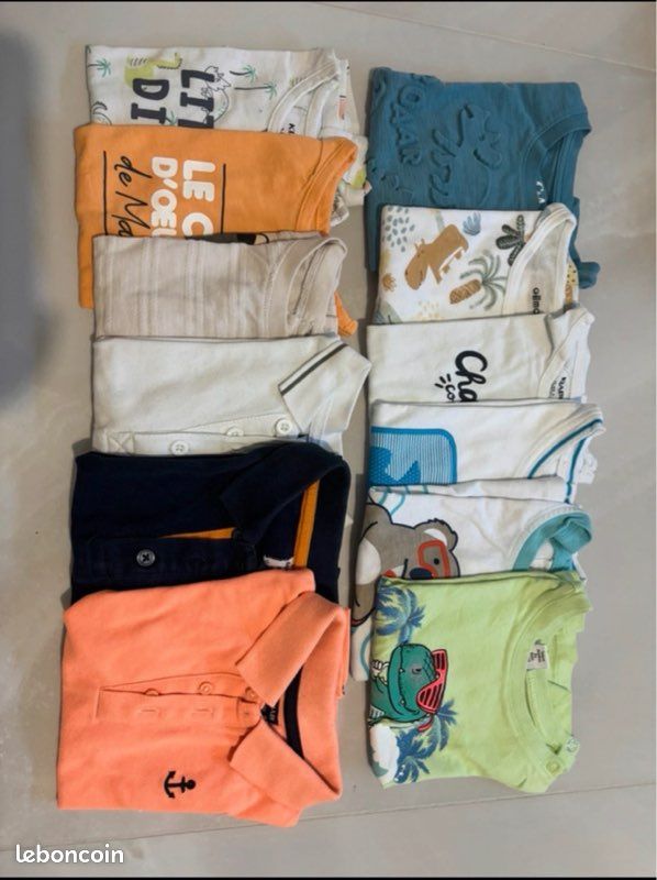 Lot vêtements bébé garçon (image 1)