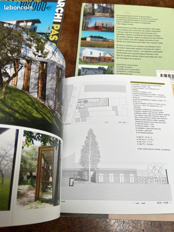 Lot de quatre livres maisons 🏘️ d’aujourd’hui architecture (image 11)