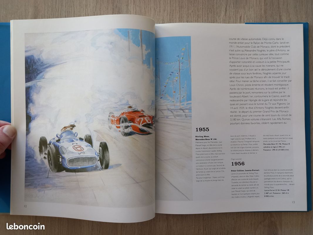 RACING 1950-1970 MONACO LE MANS INDIANAPOLIS 120 pages LA SIRENE 1992 (image 3)