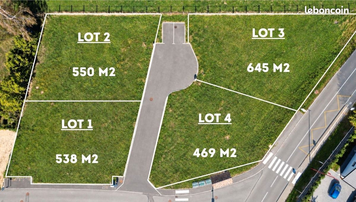 Terrain 538 m² Draillant · 193 680 €