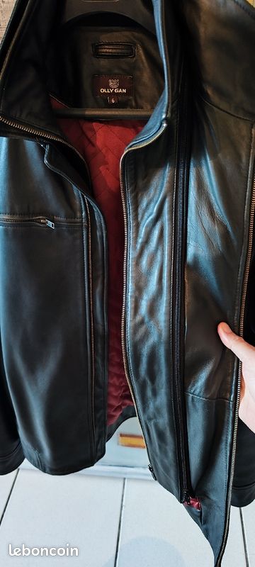 Leather Veste Ollygan Veste Olly Gan Deals