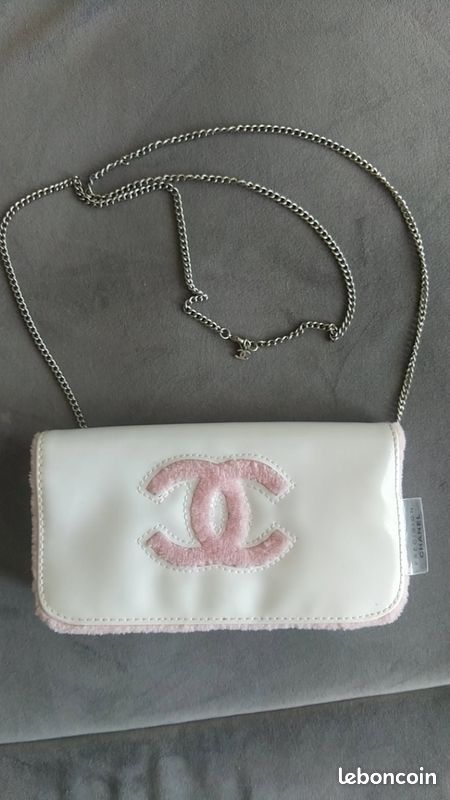 Sac a bandoulière cuir vernis chanel (image 8)