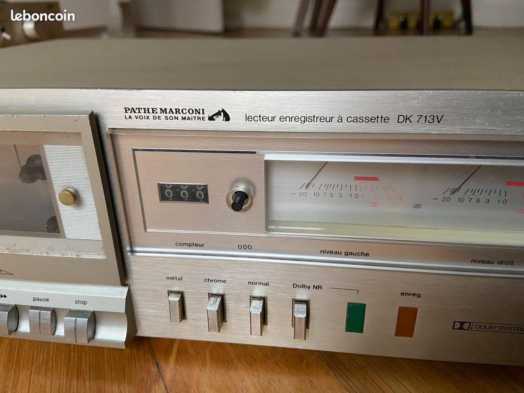 Platine cassette pathé marconi DK 614 V - Photo, audio & vidéo