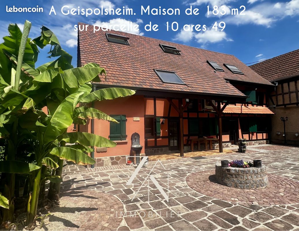 Maison 7 pièces 183 m² · à Geispolsheim · 183 m² · 619 500 €