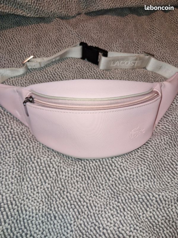 Banane Lacoste excellent état rose Accessoires Bagagerie