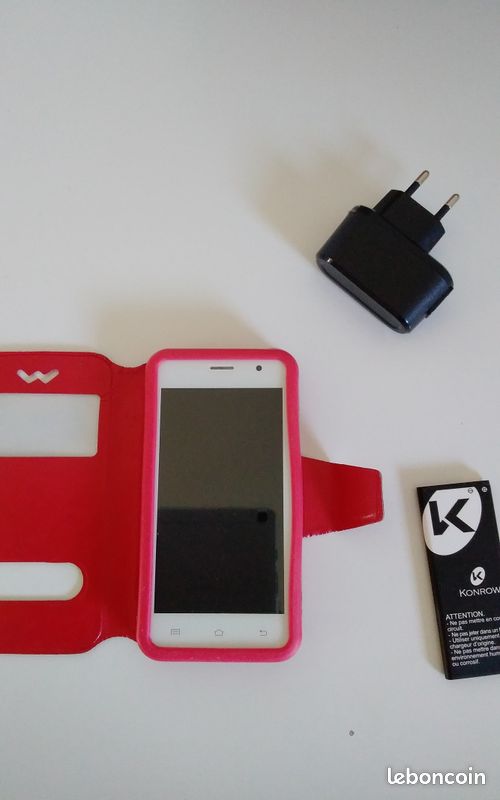 Coque + batterie + chargeur konrow easy touch (image 2)
