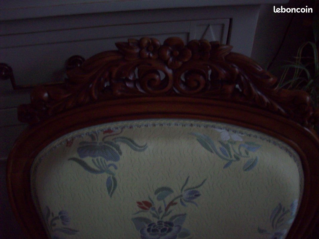 Paire FAUTEUILS Napoléon III (image 7)