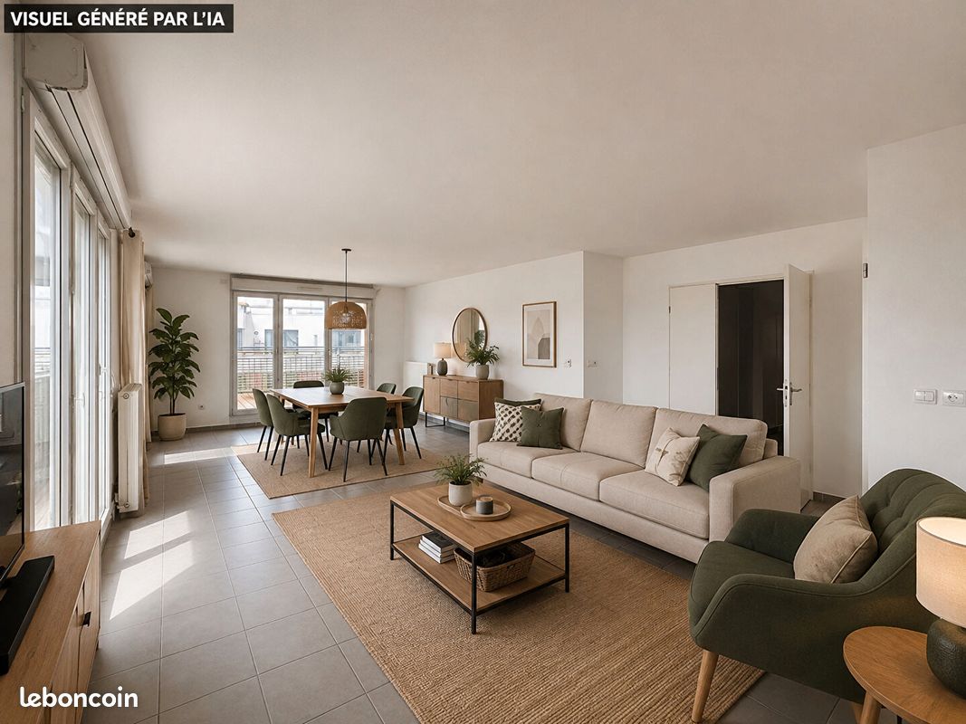 Appartement 5 pièces 116 m² · à Toulouse · 116 m² · 1 300 €