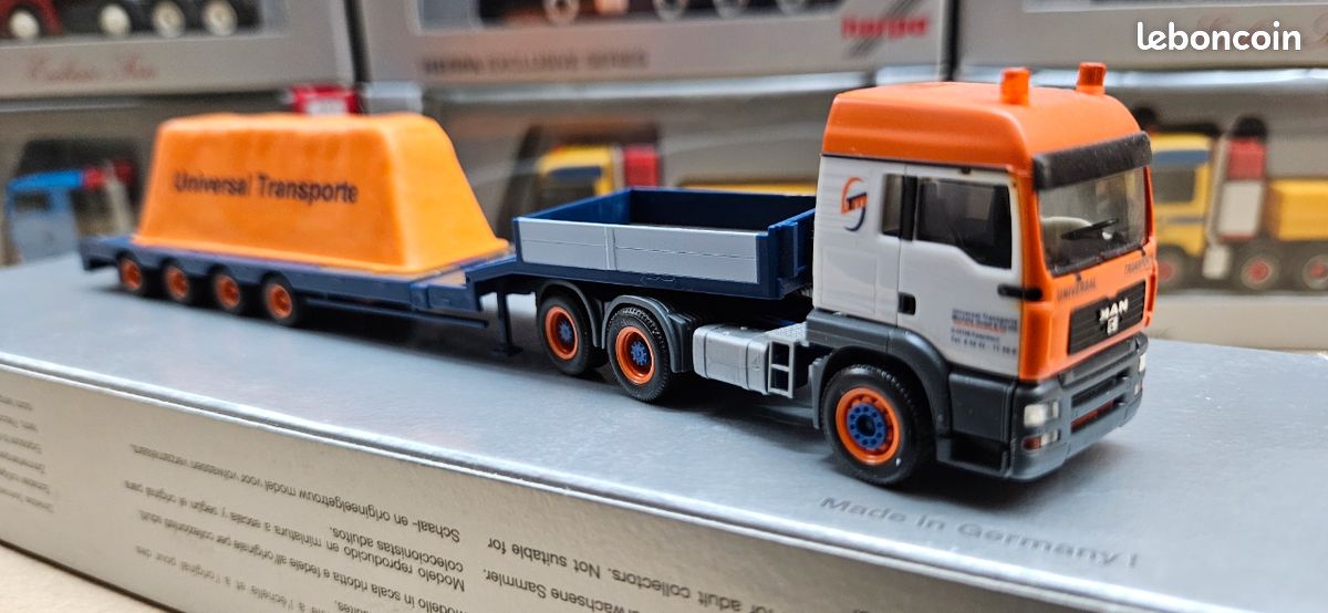 Herpa MAN TGA Dobner Hängerzug *Vi716-58 - MBB-Bochum