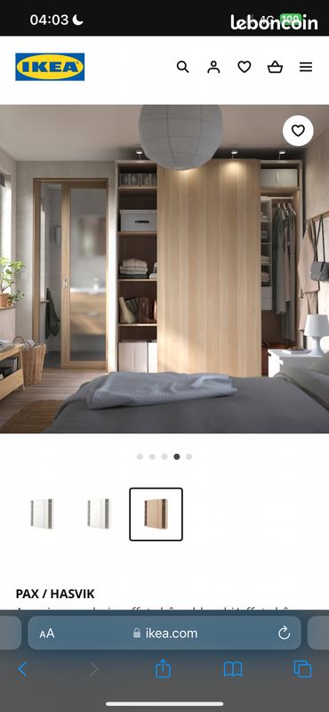 Armoire / penderie IKEA (image 2)