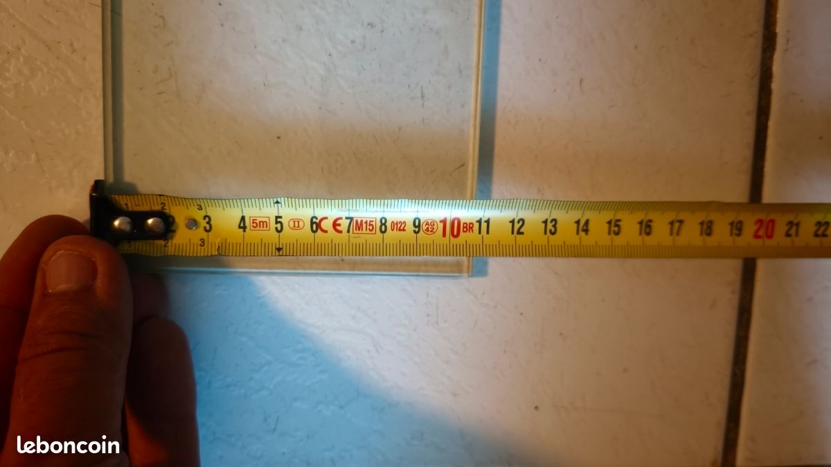Lot de plaques d'étagères en verre transparent (bricolage / déco) (image 6)