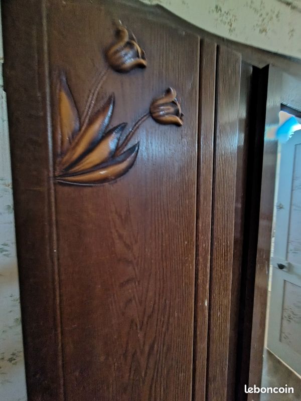 Armoire ancienne 3 portes (image 4)