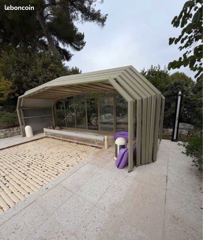 Abri verrière dôme piscine extérieur (image 5)