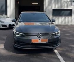 Volkswagen golf 8 style 110 tsi bvm6 active - 10/2022 - 56500KM - gris dauphin - GARANTIE 12 MOIS (image 1)