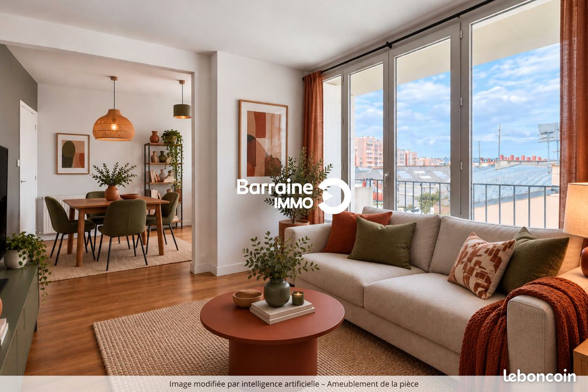 Appartement 3 pièces 66 m² · à Brest · 66 m² · 680 €/mois