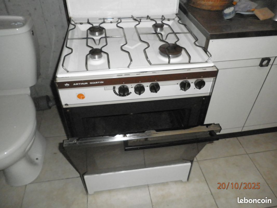 Cuisinière au gaz Arthur Martin (image 4)