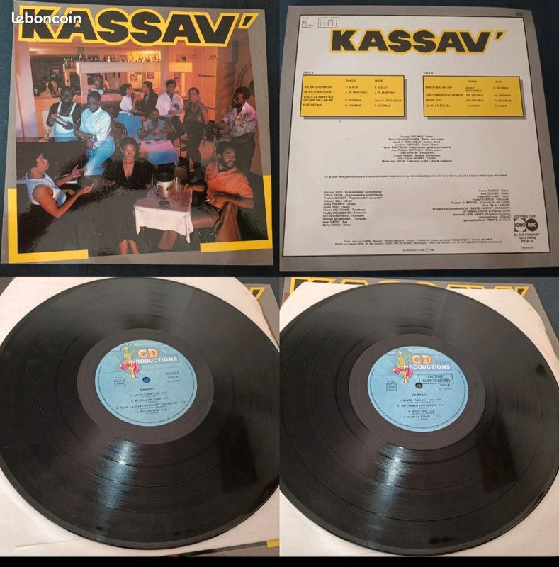 Kassav - LP ORIGINAL EN SUPERBE ÉTAT (image 1)