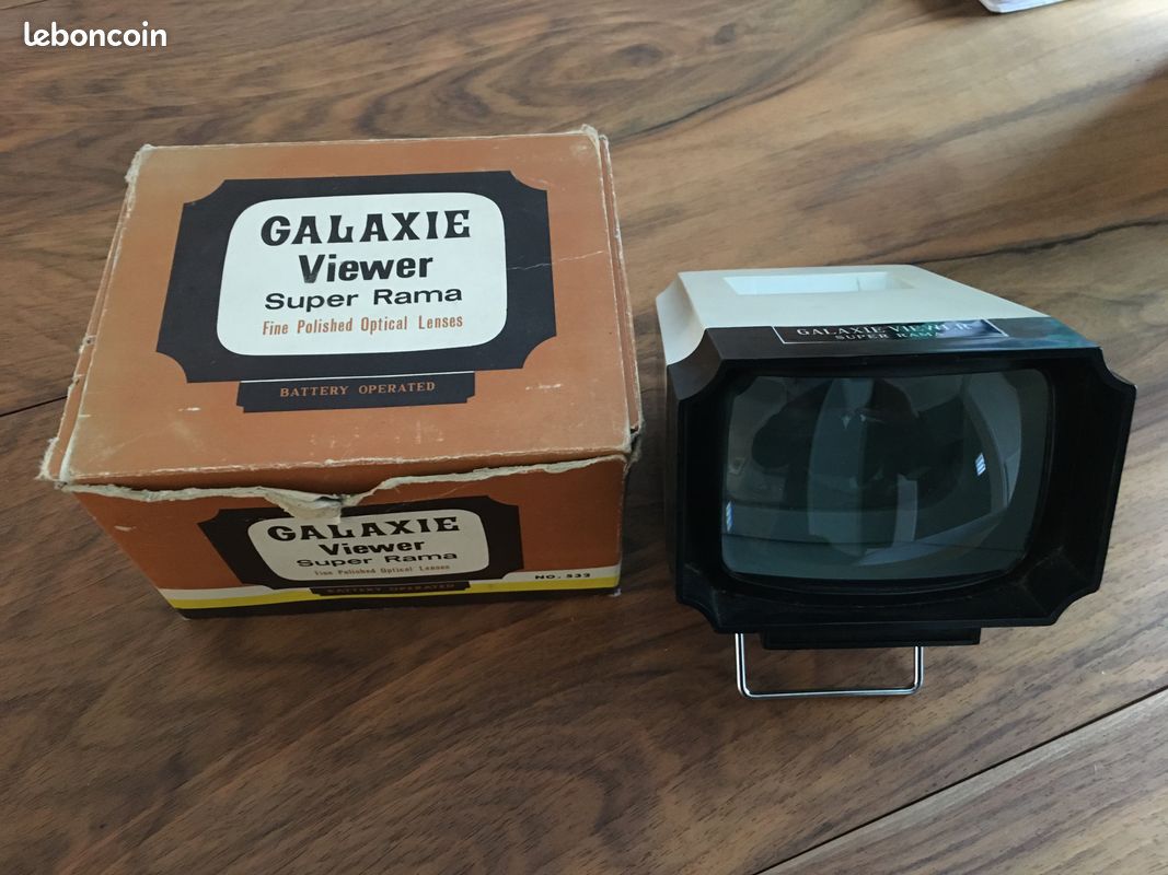 Visionneuse Galaxie vintage - Photo, audio & vidéo