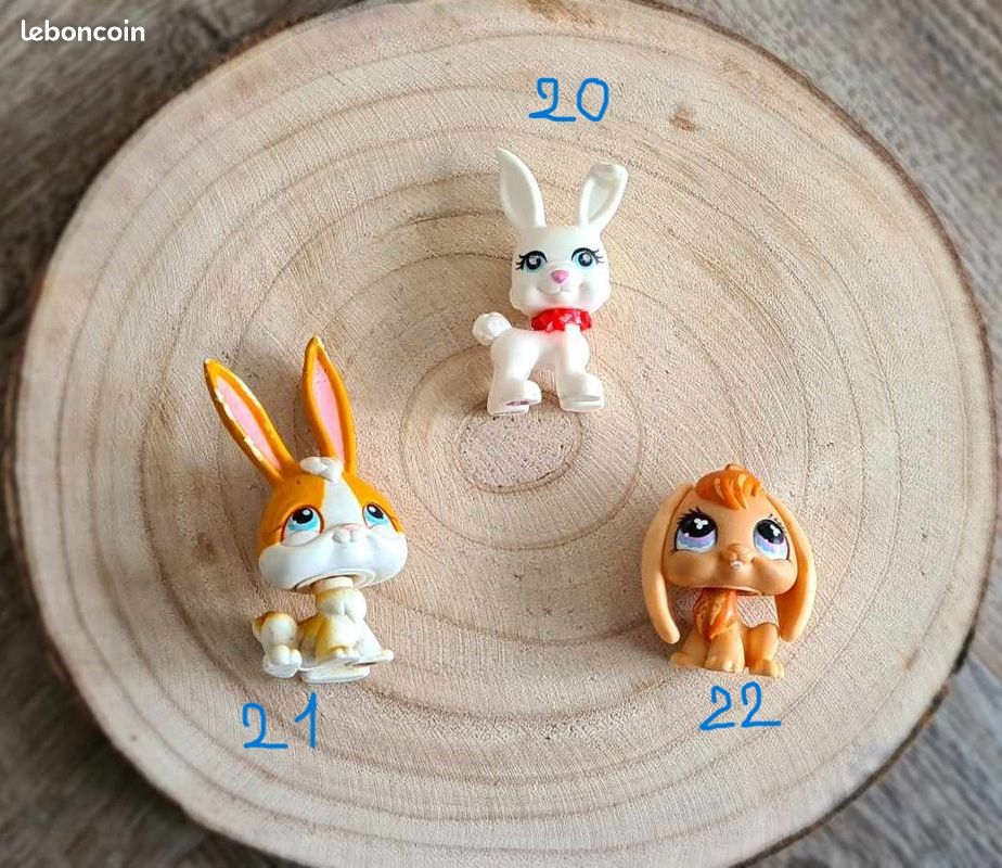 Figurines Lapins Petshop (image 1)