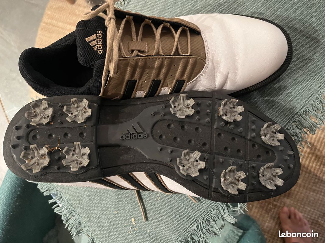 Chaussures golf Adidas homme, neuves, 43 1/3 (image 4)