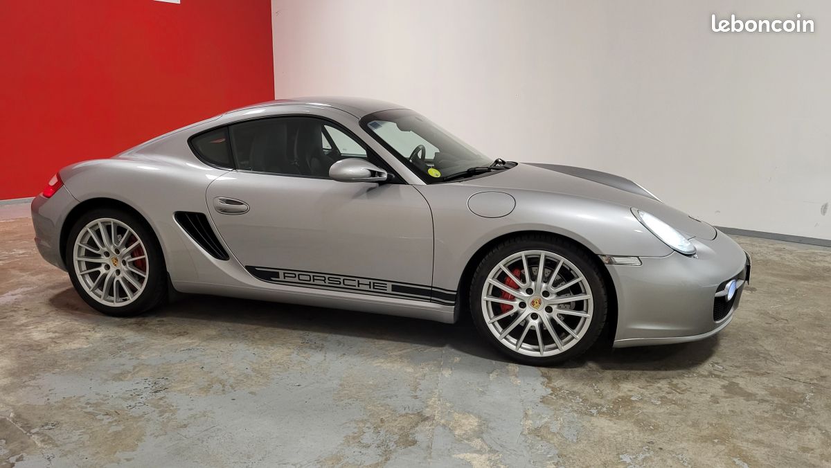 PORSCHE Cayman CAYMAN S 3.4 295CV BV6 PACK CHRONO CUIR COMPLET VOLANT MULTIFONCTION (image 13)