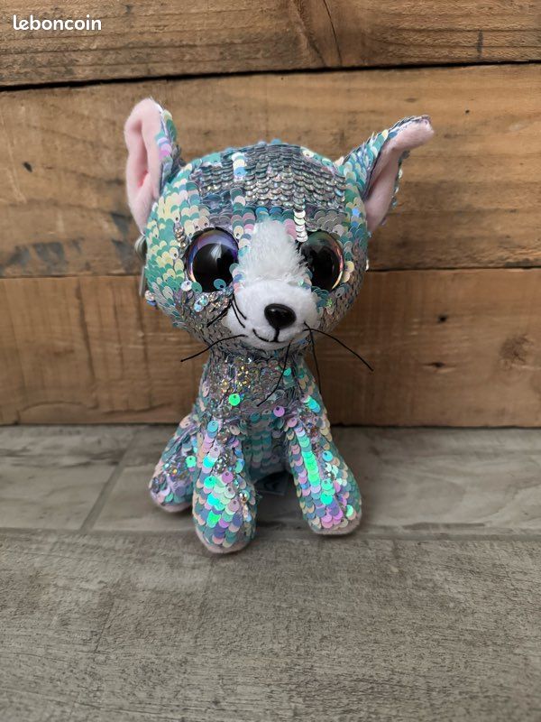 Peluche renard à paillettes Lumo Stars Jeux Jouets