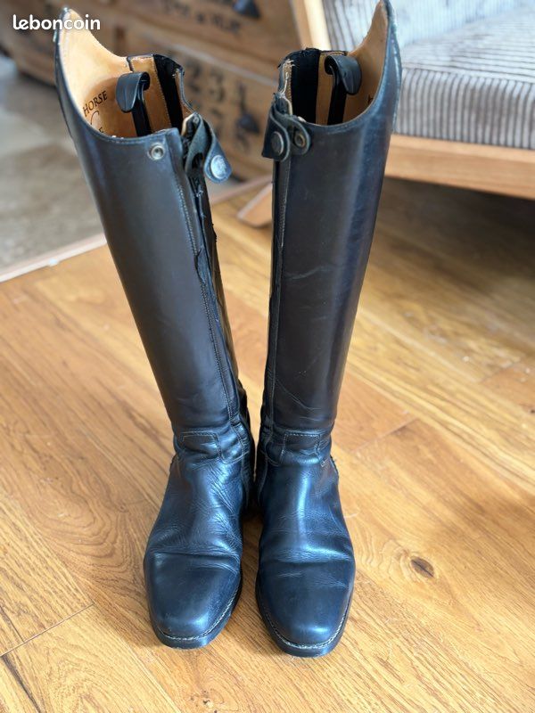 Bottes d'équitation QHP -Taille 38 - Sport & Plein air