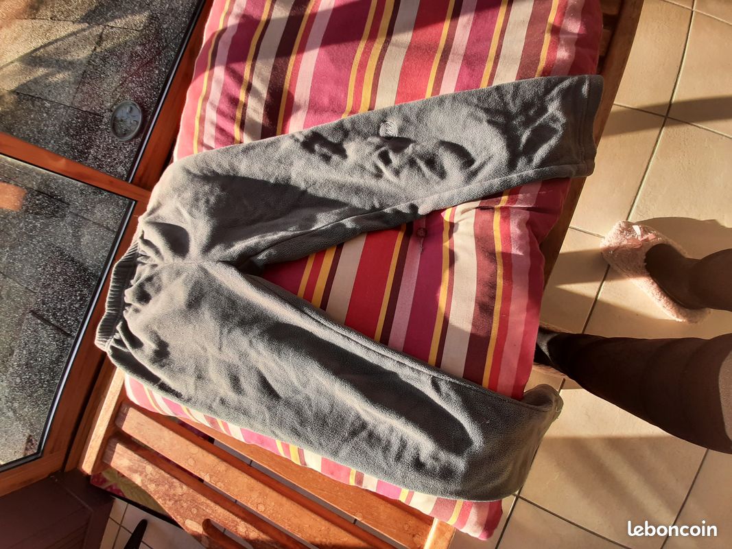 Pantalon polaire neige taille 8 ans (image 1)