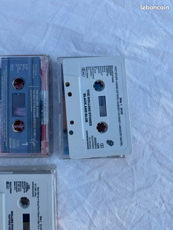 Lot 6 Cassettes Audio K7 The Rolling Stones (image 8)