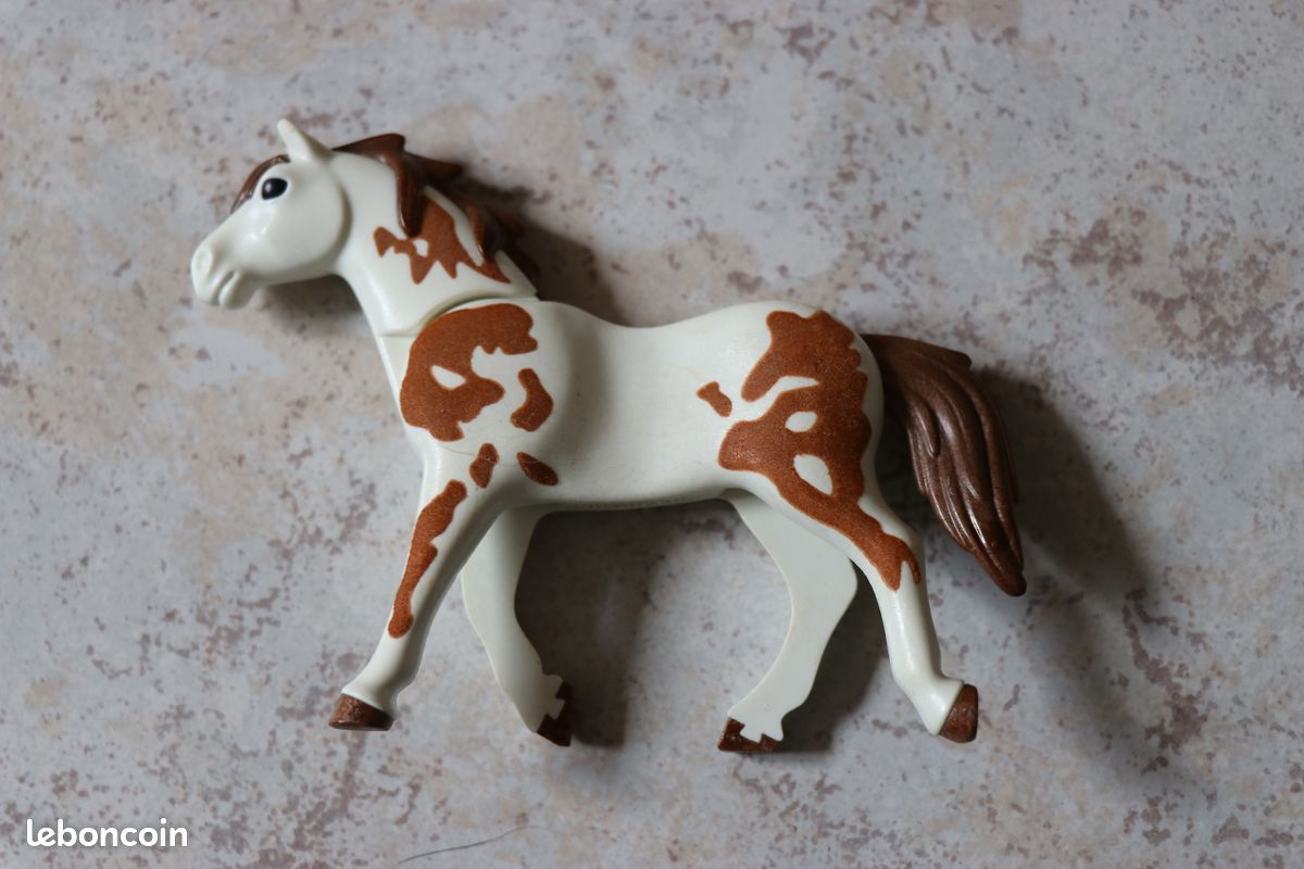 Playmobil cheval tâches velours (image 8)