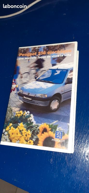 Cassette VHS collector publicité Peugeot (image 1)