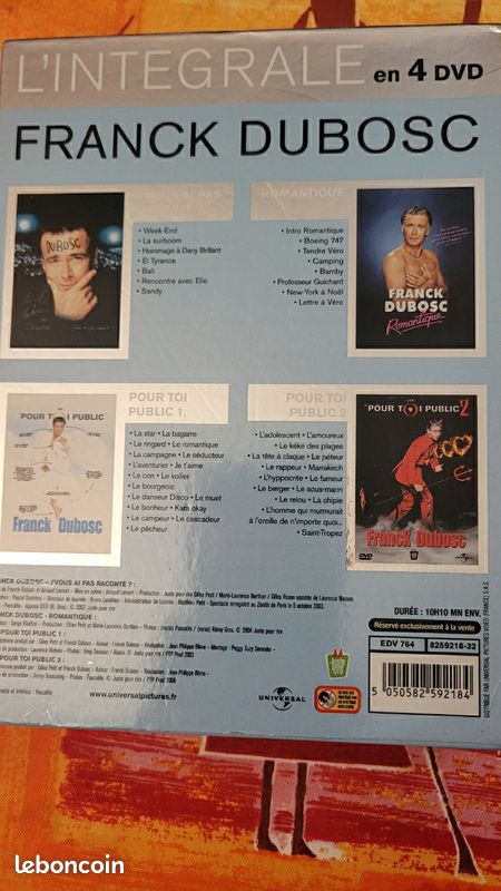 L'integrale en 4 dvd franck dubosc (image 2)