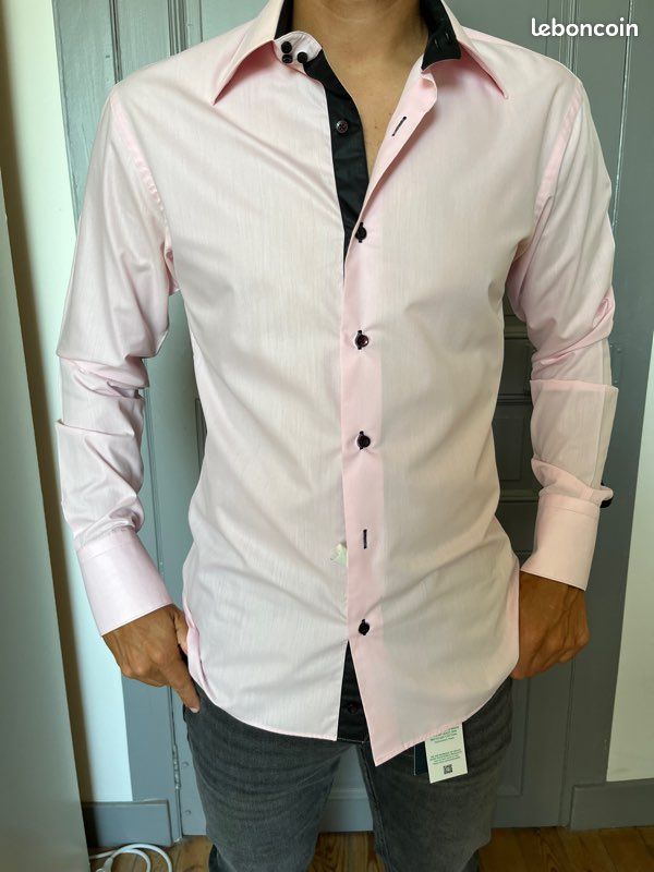 Chemise Palenzo rose - taille M (image 1)