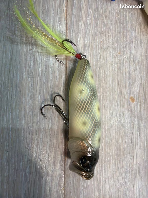 Leurre Megabass POP-MAX 2004 (A168) – 78mm 1/2oz – Pêche Surface Japon