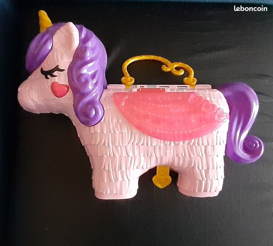 Lot de Polly Pockets: flamant, lama etc (image 1)