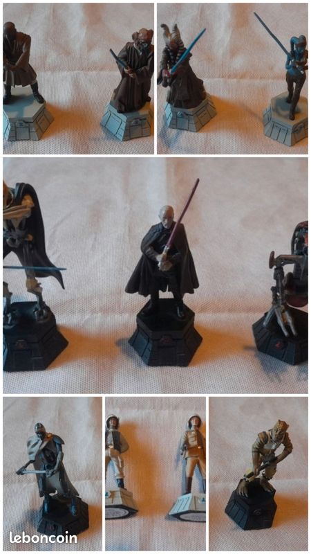 Lot de 18 pièces d'échecs - Star Wars (image 1)