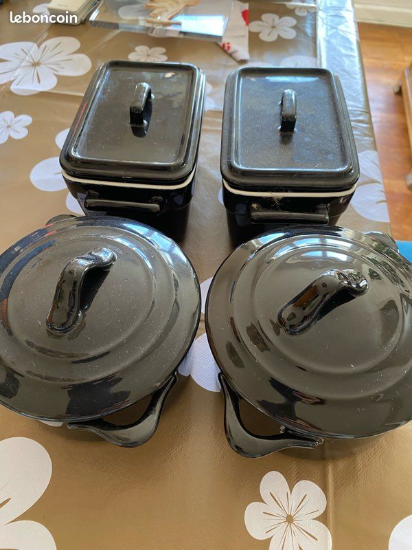 Cheffinger Ensemble de 14 Marmites XXL avec Poignées Amovibles 4