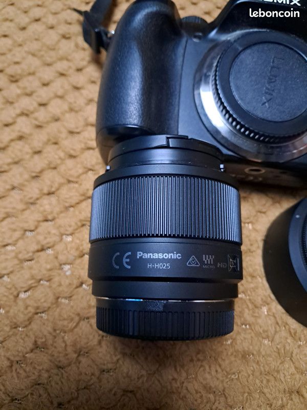 Appareil photo hybride Lumix DMC-G5 avec objectif 25 mm f1.7 asph 