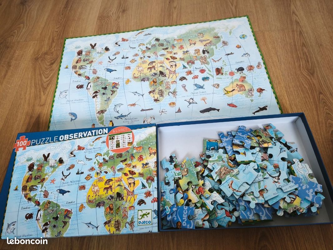 Lot magnifiques puzzles (image 1)